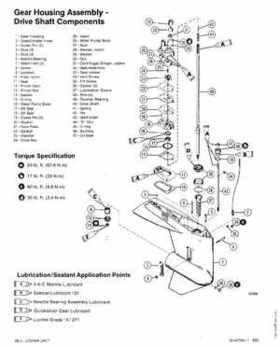 Mercury 35/40HP 2 Cylinder Outboards Service Manual PN 90-42794--1, Page 129