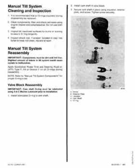 Mercury 35/40HP 2 Cylinder Outboards Service Manual PN 90-42794--1, Page 168