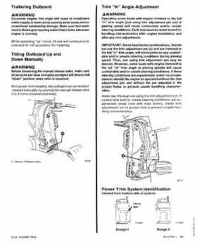 Mercury 35/40HP 2 Cylinder Outboards Service Manual PN 90-42794--1, Page 252