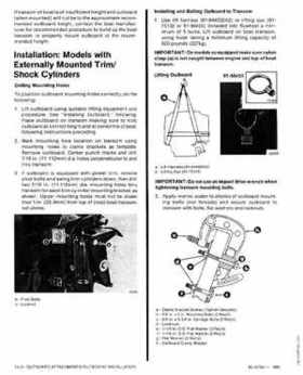 Mercury 35/40HP 2 Cylinder Outboards Service Manual PN 90-42794--1, Page 288
