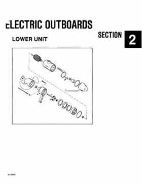 Mercury Electric Outboards 222 Thruster Service Manual, Page 12