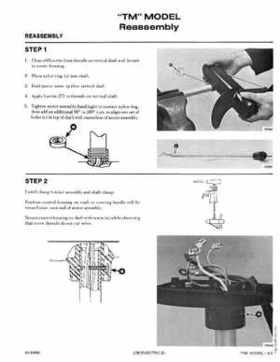 Mercury Electric Outboards 222 Thruster Service Manual, Page 26