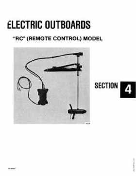 Mercury Electric Outboards 222 Thruster Service Manual, Page 28