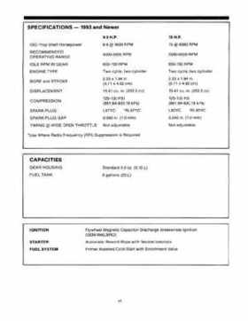 Mercury Force 9.9, 15HP Outboards Service Manual, Page 9