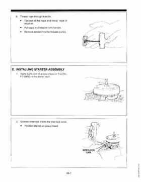 Mercury Force 9.9, 15HP Outboards Service Manual, Page 99