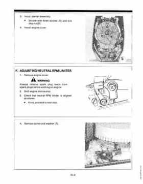 Mercury Force 9.9, 15HP Outboards Service Manual, Page 100