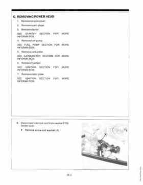 Mercury Force 9.9, 15HP Outboards Service Manual, Page 108