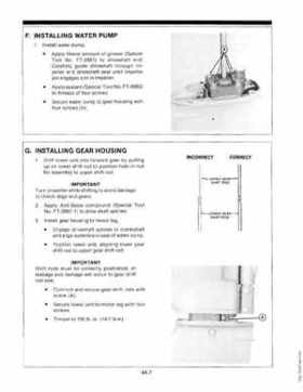 Mercury Force 9.9, 15HP Outboards Service Manual, Page 154