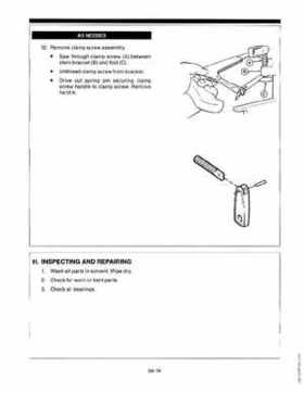 Mercury Force 9.9, 15HP Outboards Service Manual, Page 200