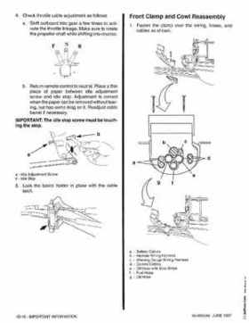 Mercury Mariner 200, 225 Optimax Outboards Service Manual, 90-855348, Page 49
