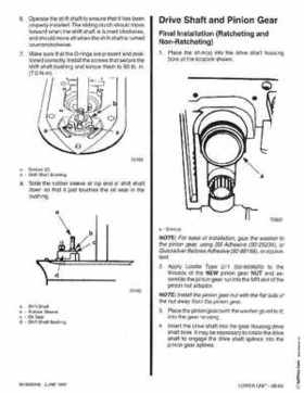 Mercury Mariner 200, 225 Optimax Outboards Service Manual, 90-855348, Page 460