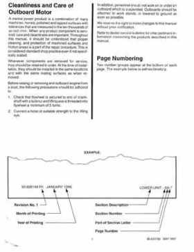 Mercury Mariner 25HP 4-Stroke Outboard Service Manual 1997, Page 3