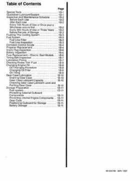 Mercury Mariner 25HP 4-Stroke Outboard Service Manual 1997, Page 14