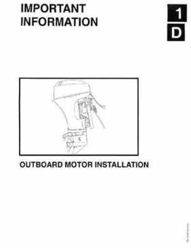 Mercury Mariner 25HP 4-Stroke Outboard Service Manual 1997, Page 37
