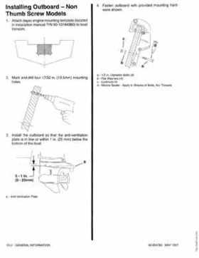 Mercury Mariner 25HP 4-Stroke Outboard Service Manual 1997, Page 40
