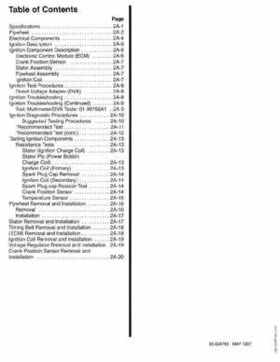 Mercury Mariner 25HP 4-Stroke Outboard Service Manual 1997, Page 48