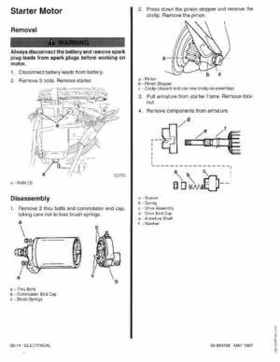 Mercury Mariner 25HP 4-Stroke Outboard Service Manual 1997, Page 84