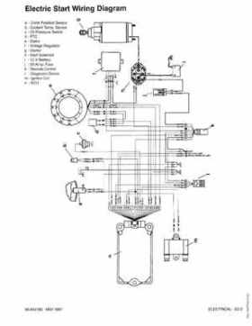 Mercury Mariner 25HP 4-Stroke Outboard Service Manual 1997, Page 97