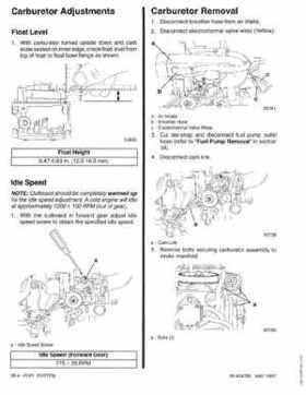 Mercury Mariner 25HP 4-Stroke Outboard Service Manual 1997, Page 114
