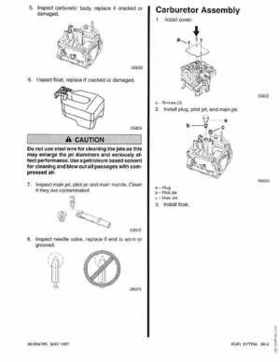 Mercury Mariner 25HP 4-Stroke Outboard Service Manual 1997, Page 117