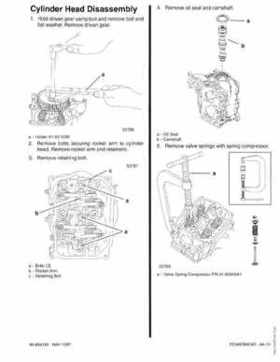 Mercury Mariner 25HP 4-Stroke Outboard Service Manual 1997, Page 134