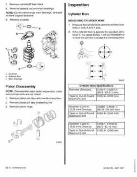 Mercury Mariner 25HP 4-Stroke Outboard Service Manual 1997, Page 157