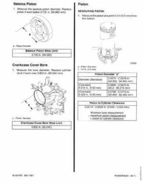 Mercury Mariner 25HP 4-Stroke Outboard Service Manual 1997, Page 158