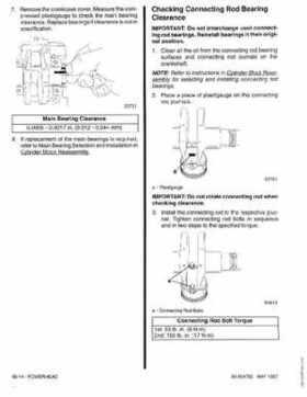 Mercury Mariner 25HP 4-Stroke Outboard Service Manual 1997, Page 161