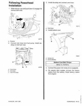 Mercury Mariner 25HP 4-Stroke Outboard Service Manual 1997, Page 170