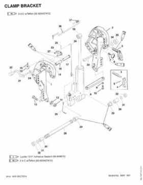 Mercury Mariner 25HP 4-Stroke Outboard Service Manual 1997, Page 180