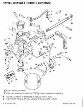 Mercury Mariner 25HP 4-Stroke Outboard Service Manual 1997, Page 186