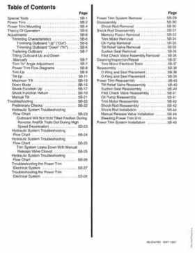 Mercury Mariner 25HP 4-Stroke Outboard Service Manual 1997, Page 191