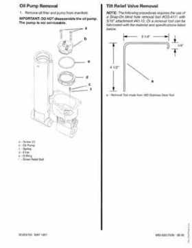 Mercury Mariner 25HP 4-Stroke Outboard Service Manual 1997, Page 226