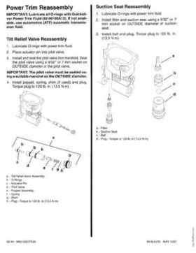Mercury Mariner 25HP 4-Stroke Outboard Service Manual 1997, Page 231