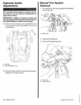 Mercury Mariner 25HP 4-Stroke Outboard Service Manual 1997, Page 243