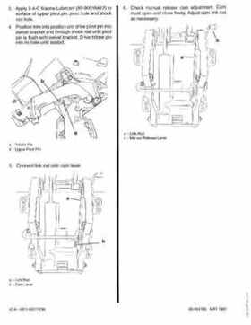 Mercury Mariner 25HP 4-Stroke Outboard Service Manual 1997, Page 245