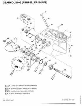 Mercury Mariner 25HP 4-Stroke Outboard Service Manual 1997, Page 253