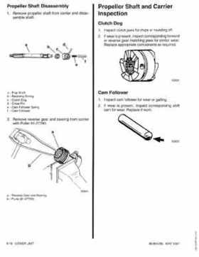 Mercury Mariner 25HP 4-Stroke Outboard Service Manual 1997, Page 265