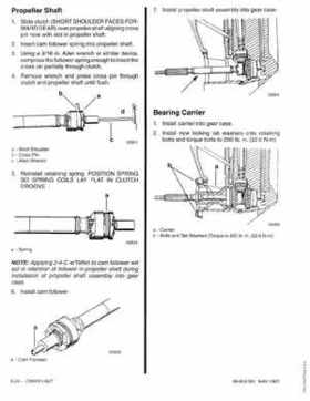 Mercury Mariner 25HP 4-Stroke Outboard Service Manual 1997, Page 271