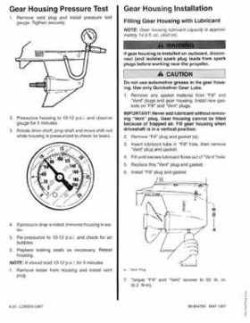 Mercury Mariner 25HP 4-Stroke Outboard Service Manual 1997, Page 273