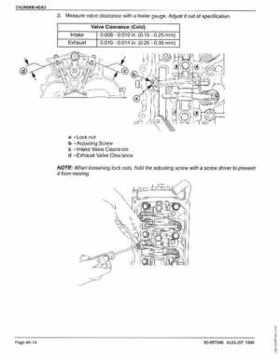 Mercury Mariner 30/40 4-Stroke Outboard Service Manual 1998, Page 194