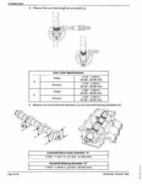 Mercury Mariner 30/40 4-Stroke Outboard Service Manual 1998, Page 206
