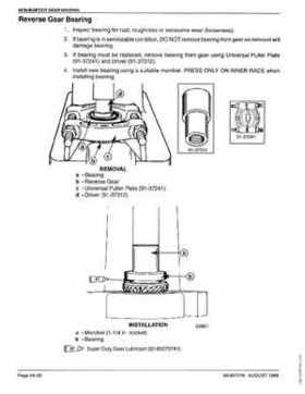 Mercury Mariner 30/40 4-Stroke Outboard Service Manual 1998, Page 402