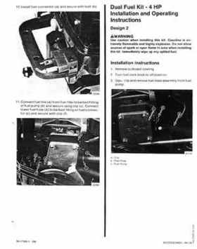 Mercury Mariner 4, 5 102CC Sail 1990 Outboard Service Shop Manual, Page 168
