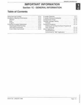 Mercury Mariner 4 and 5HP 4-Stroke Outboards Service Shop Manual 1999, Page 23