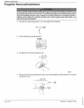 Mercury Mariner 4 and 5HP 4-Stroke Outboards Service Shop Manual 1999, Page 30
