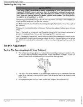 Mercury Mariner 4 and 5HP 4-Stroke Outboards Service Shop Manual 1999, Page 40
