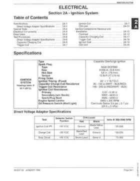 Mercury Mariner 4 and 5HP 4-Stroke Outboards Service Shop Manual 1999, Page 43