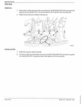 Mercury Mariner 4 and 5HP 4-Stroke Outboards Service Shop Manual 1999, Page 62