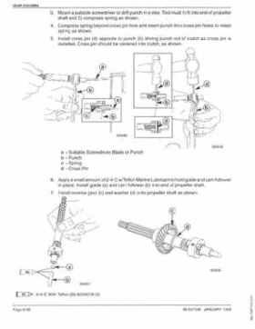 Mercury Mariner 4 and 5HP 4-Stroke Outboards Service Shop Manual 1999, Page 204